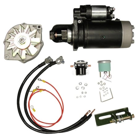 Aftermarket 24 to 12 Alternator Starter Conversion Kit Fits John Deere Tractor 3010 TS-8000 ELL70-0039
